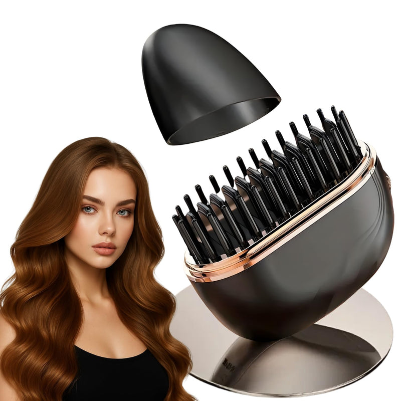 Effortless Travel Hair Straightening Brush