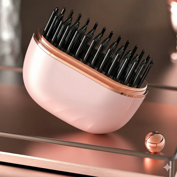 Effortless Travel Hair Straightening Brush