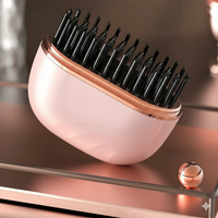 Effortless Travel Hair Straightening Brush
